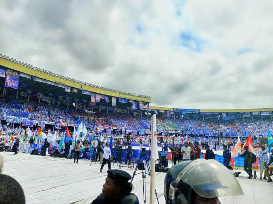 Sortie officielle de l’Union sacrée: La location du stade des Martyrs a coûté à l’Assemblée Nationale près de 700.000 USD
