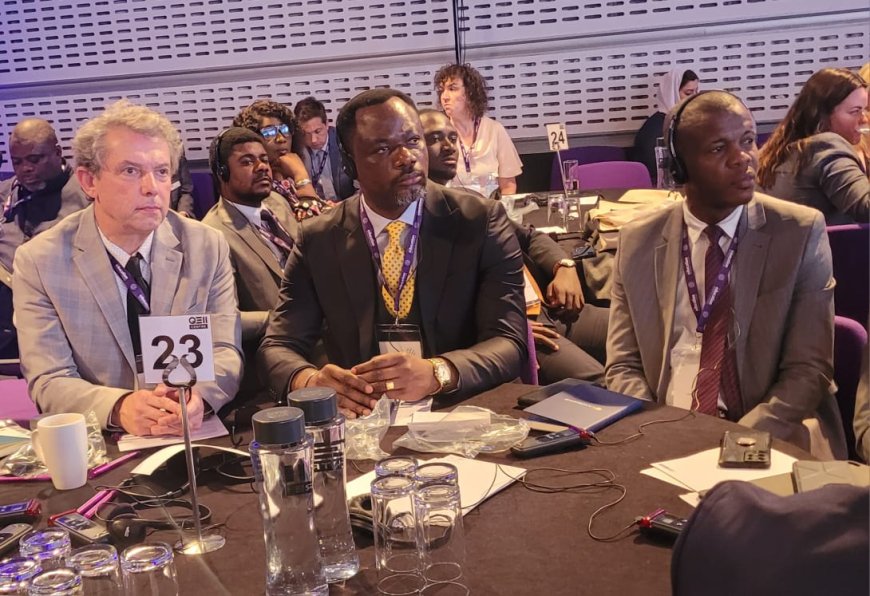 RDC : Tony Mwaba représente la RDC au sommet mondial de l'éducation à Londres