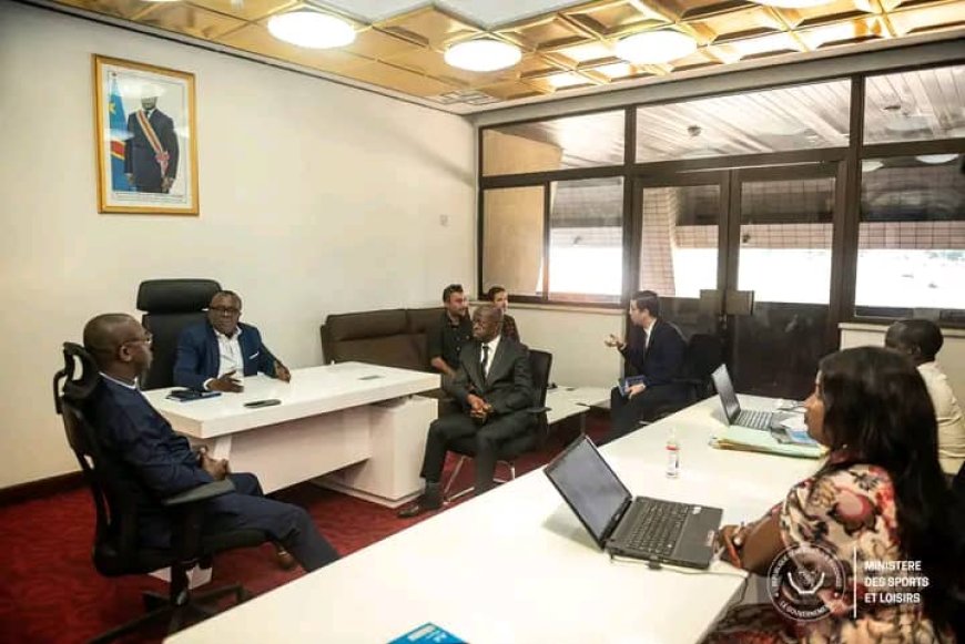 RDC : La révision de la façade du Stade des Martyrs au centre des échanges entre François Kabulo et la société Milvest