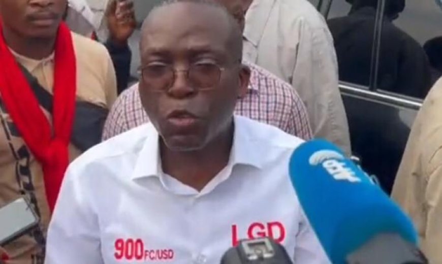Marche de l’opposition : « C’est un régime dictatorial. Même à l’époque de J. Kabila, on n’a jamais vu ça. Il faut que ce régime s’arrête », (Matata Ponyo)