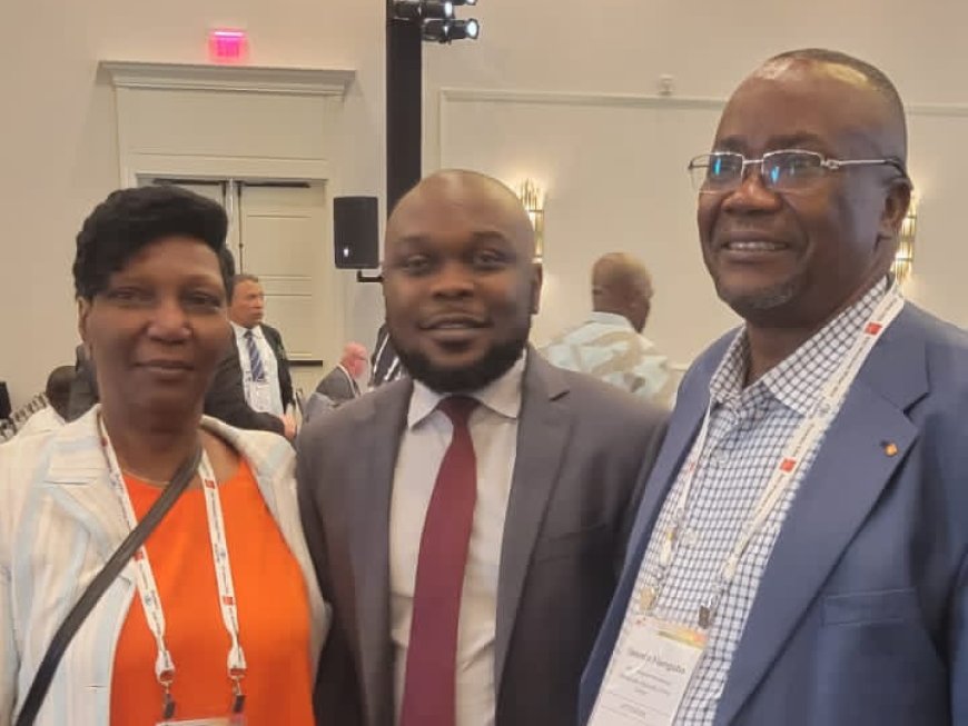 RDC : Guylain Mukasa représente le pays à la conférence internationale des ingénieurs géomètre topographe aux USA