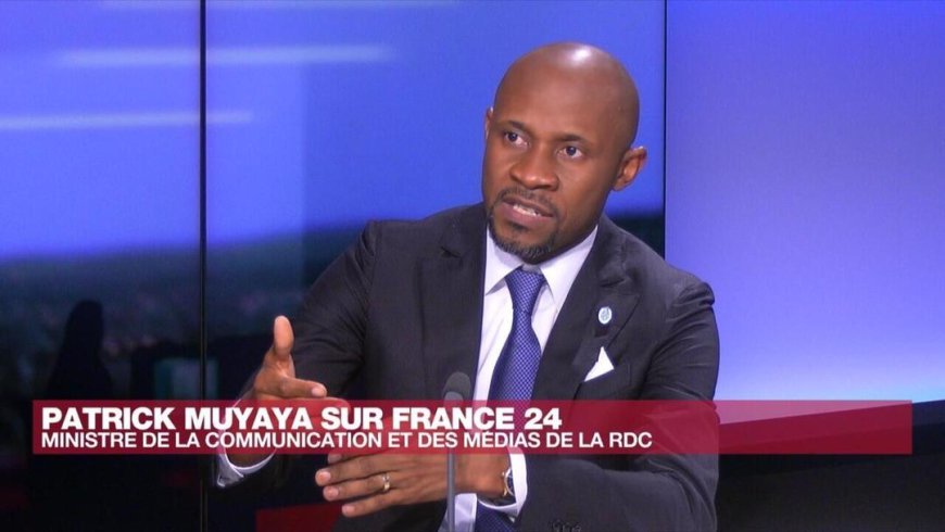 Patrick Muyaya sur France24 : « Moïse Katumbi n’a jamais condamné l’agression rwandaise »