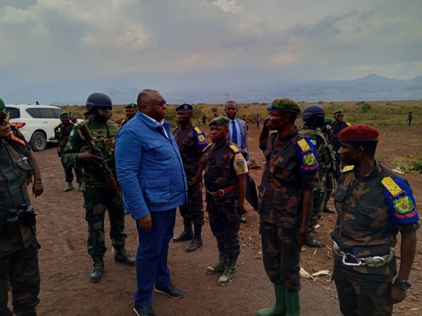 Nord-Kivu : Jean Pierre Bemba au front à Kibumba, Kitshanga et Saké pour « remonter le moral des troupes »