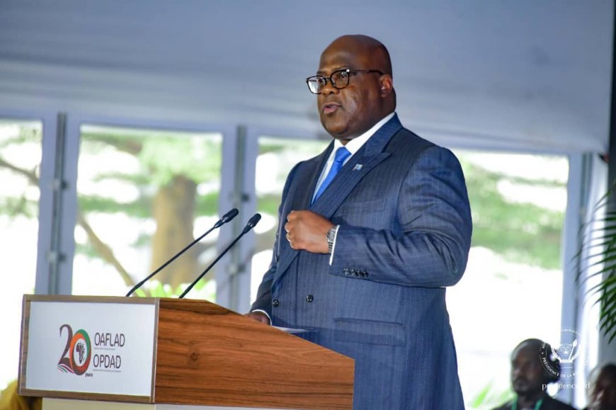 20ème anniversaire de l’OPDAD : Félix Tshisekedi encourage les premières dames africaines à améliorer les conditions de vie des populations