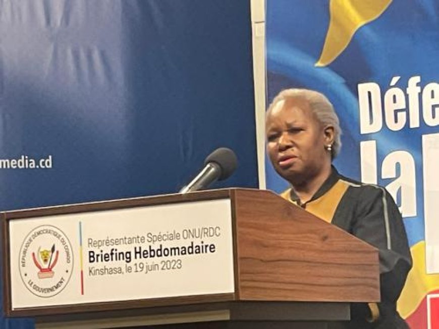 Départ de la Monusco : « On ne démantèle pas une mission en un jour », Bintou Keita 