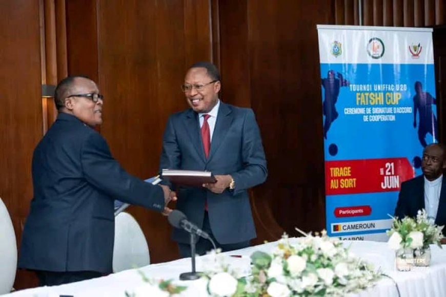 Fatshi Cup: le ministre des sports, la FECOFA et l'UNIFFAC confirment la première édition de ce tournoi à Kinshasa