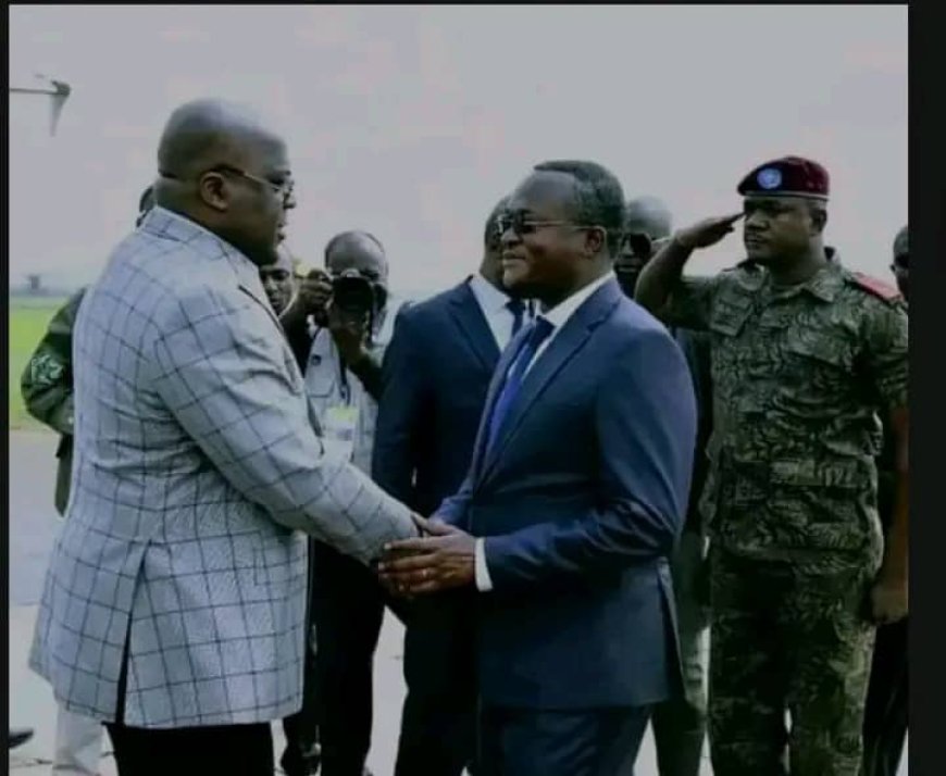 RDC: le président Tshisekedi est arrivé à Kananga