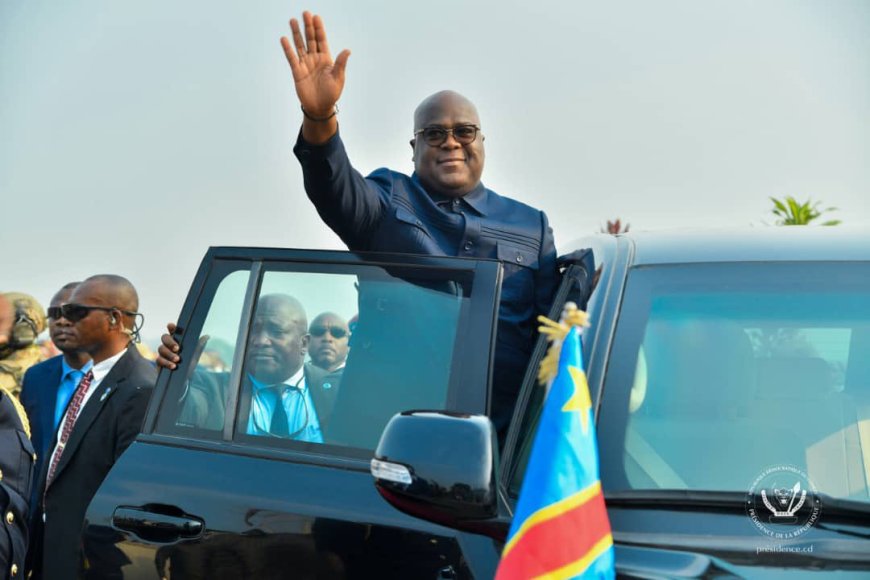 RDC: Félix Tshisekedi lance les travaux d'urgence de lutte contre les érosions à Kananga