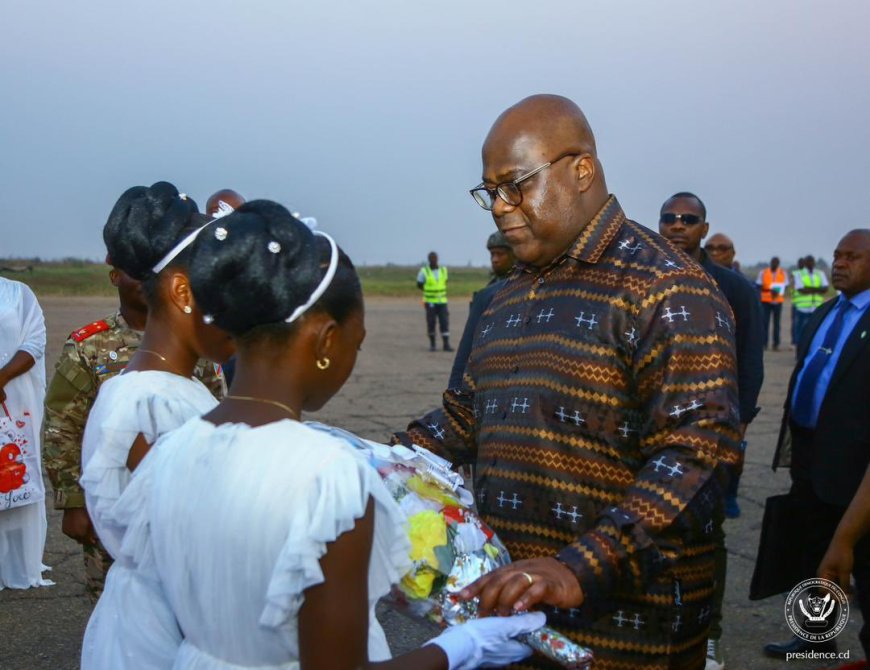 RDC : après Kananga, Félix Tshisekedi à Mbuji-Mayi 