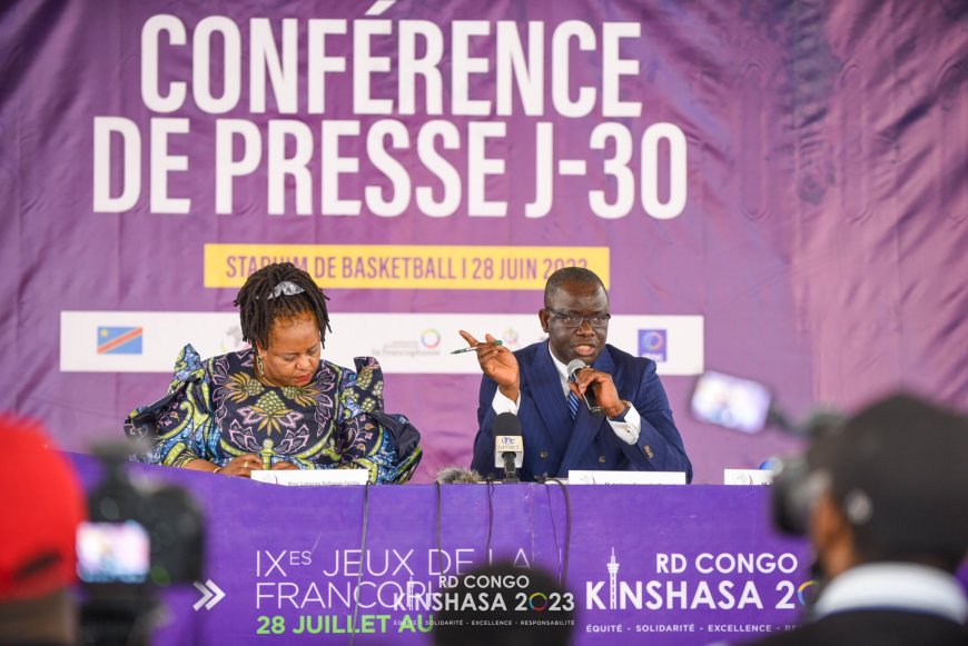 IXemes jeux de la Francophonie : Isidor Kwandja et Catherine Katungu Furaha rassurent à 30 jours du grand événement sportif et culturel 