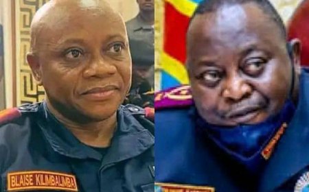 RDC : Le général Sylvano Kasongo cède officiellement son fauteuil à Blaise Kilimbalimba