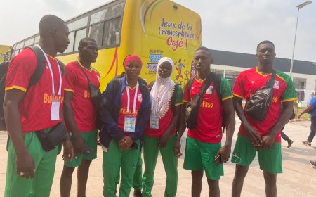 IXèmes jeux de la Francophonie : les délégations des 6 pays déjà à Kinshasa 