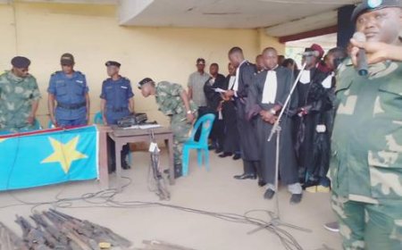 Insécurité dans le Kwilu : Plus de 60 miliciens Mobondo condamnés à 20ans de servitude pénale