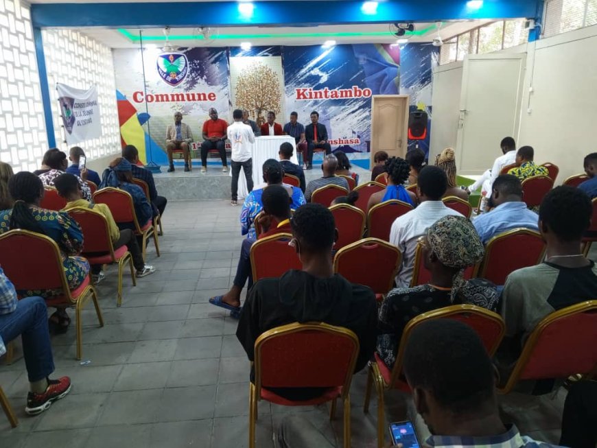 Kinshasa : Le député national Prosper Tunda prêche le leadership et la bonne gouvernance aux jeunes de la commune de Kintambo
