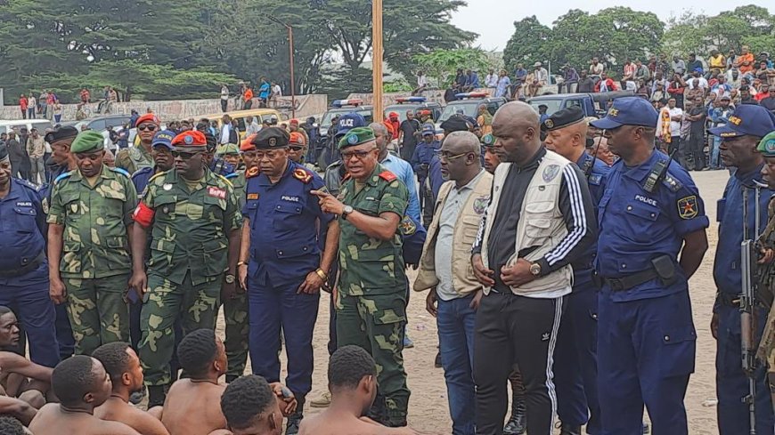 Kinshasa : Plusieurs inciviques interpellés après bouclage et patrouille mixte  PNC-FARDC à Kintambo et Bandal 