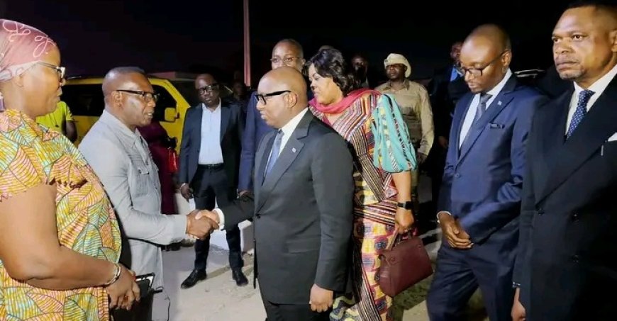 RDC : Sama Lukonde à la tête d’une délégation gouvernementale en visite à la résidence de Cherubin Okende
