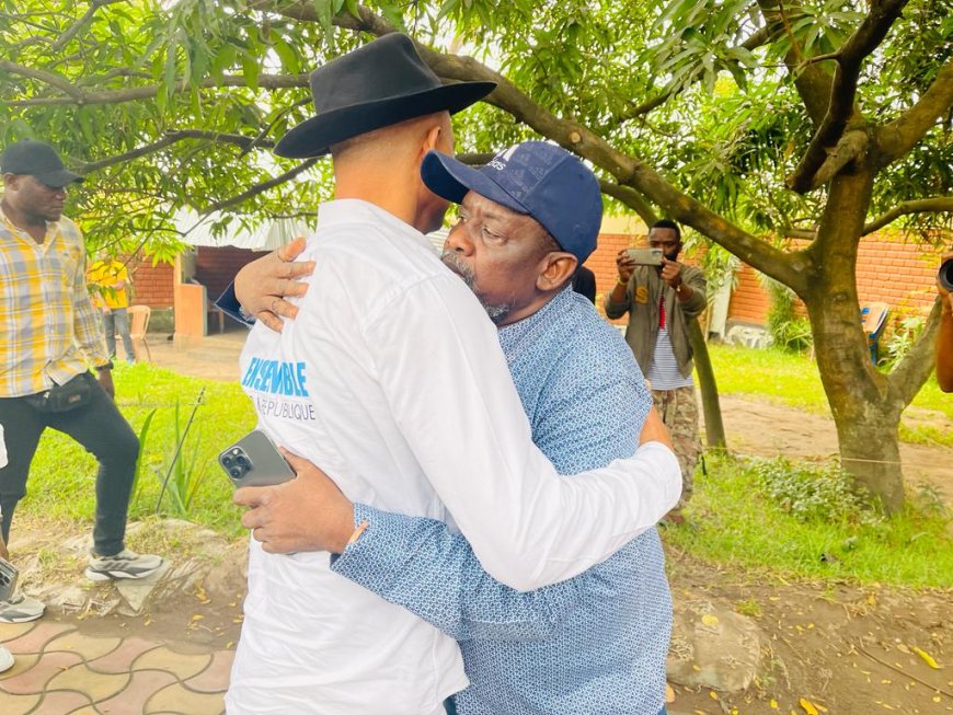 Kinshasa : Moïse Katumbi en visite surprise chez Franck Diongo