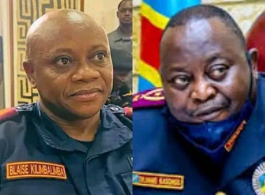 RDC : Le général Sylvano Kasongo cède officiellement son fauteuil à Blaise Kilimbalimba