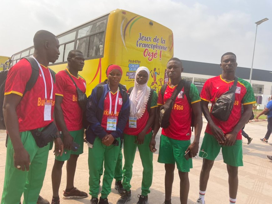 IXèmes jeux de la Francophonie : les délégations des 6 pays déjà à Kinshasa 