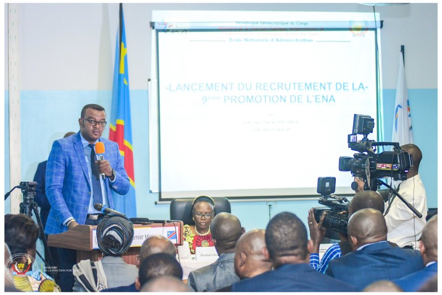 RDC : le VPM Jean-Pierre Lihau lance le concours pour la 9ème promotion de l’Ecole Nationale d'Administration 