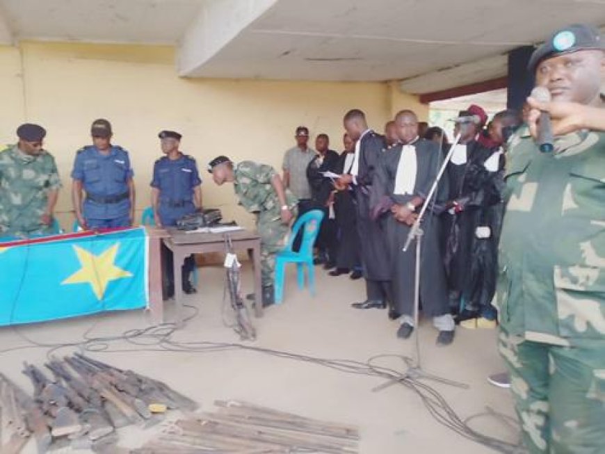 Insécurité dans le Kwilu : Plus de 60 miliciens Mobondo condamnés à 20ans de servitude pénale