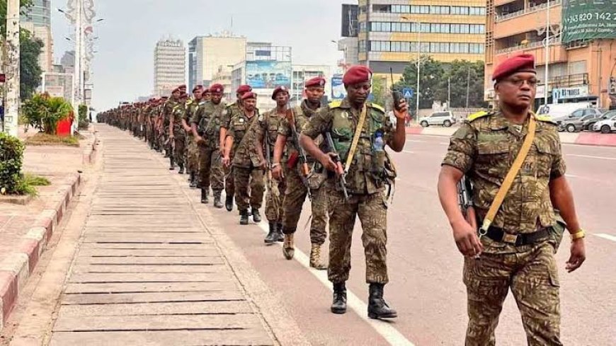 RDC : La Garde Républicaine effectue une marche d’endurance ce samedi à Kinshasa, Lubumbashi et ailleurs 