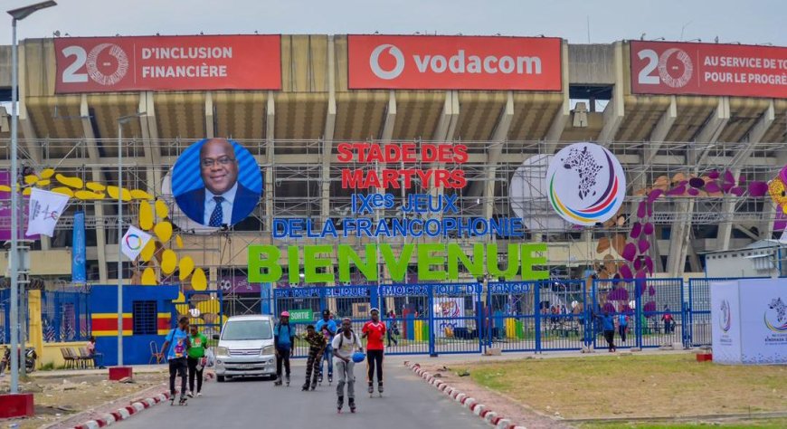 RDC : Felix Tshisekedi déjà au stade des Martyrs pour l’ouverture officielle des IXes Jeux de la Francophonie