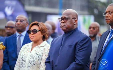 Kinshasa : Félix Tshisekedi à la manifestation de la journée commémorative du génocide congolais