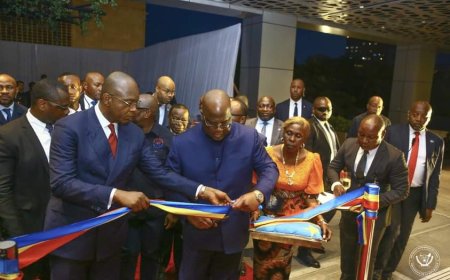 Kinshasa : Felix Tshisekedi inaugure l’hôtel Hilton, une propriété privée de Harish Jagtani
