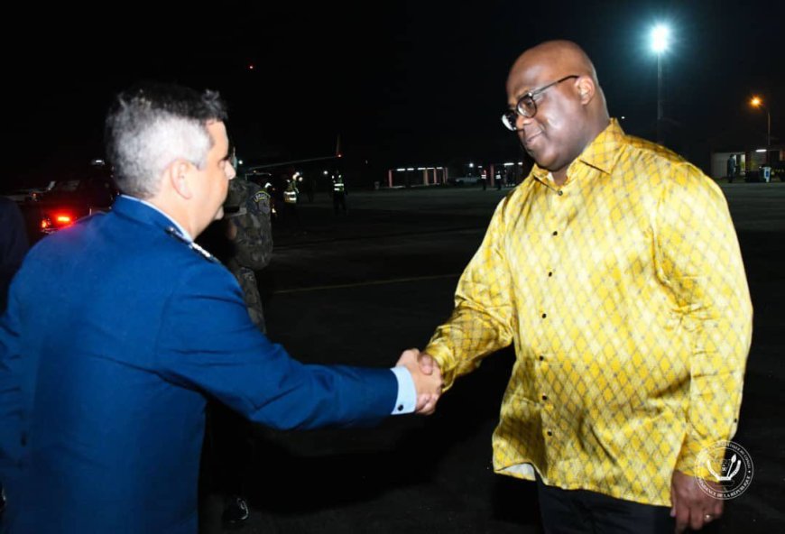 Coopération : Tshisekedi au Brésil pour le sommet des Chefs d’État sur le bassin de l’Amazonie