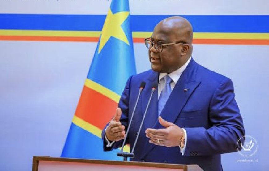 RDC : L’état de siège n’a pas vocation à s’éterniser malgré ses résultats encourageants, Felix Tshisekedi