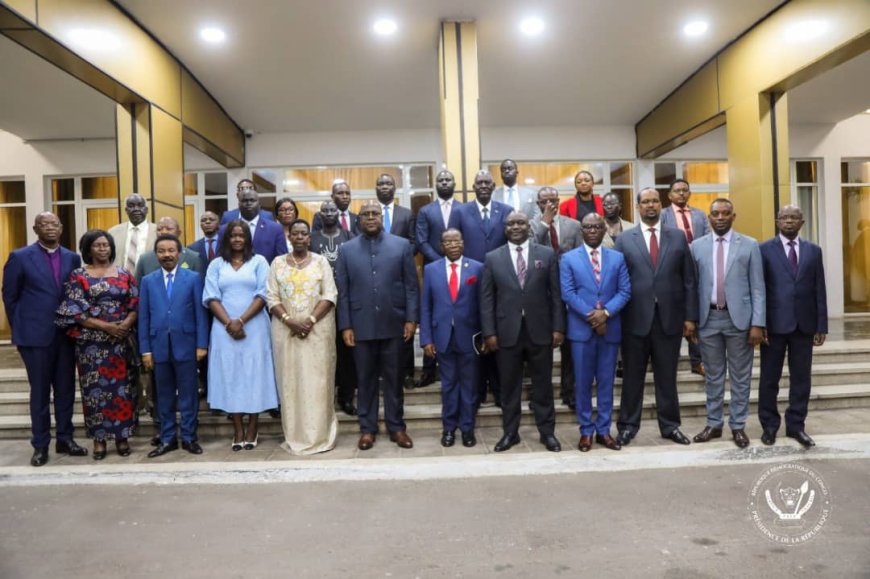 RDC : Félix Tshisekedi a échangé avec une délégation des parlementaires du forum de la CIRGL sur la situation sécuritaire de l'Est