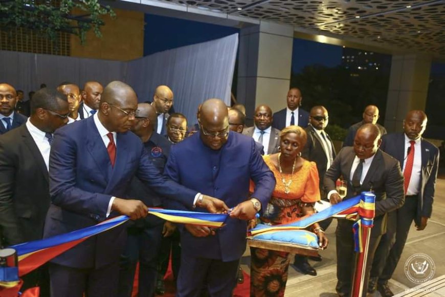 Kinshasa : Felix Tshisekedi inaugure l’hôtel Hilton, une propriété privée de Harish Jagtani