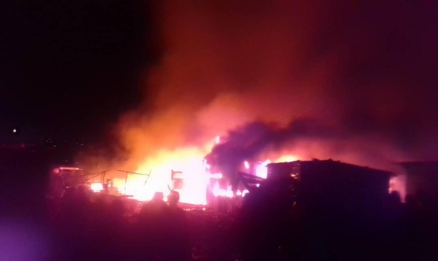 Kinshasa : Le marché Matadi-Kibala parti en fumée