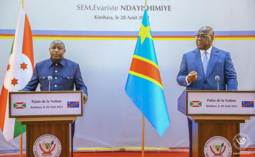 Guerre dans l’Est : « Ce n’est pas le moment de dire qu’il faut renvoyer la force régionale. », Evariste Ndayishimiye