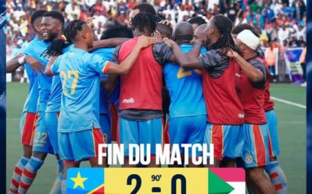 Football : Les Leopards de la RDC qualifiés pour la CAN 2023