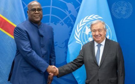 RDC - ONU : Félix Tshisekedi et Antonio Guterres échangent sur le retrait accéléré de la MONUSCO