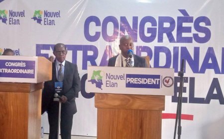 RDC Élections 2023 : Adolphe Muzito entériné candidat à la présidentielle par le parti Nouvel Elan