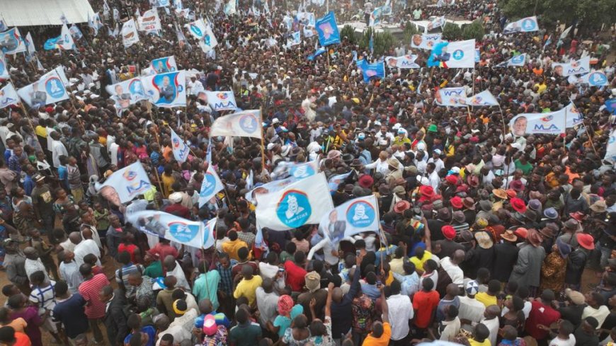 Tanganyika : Moïse Katumbi accueilli chaleureusement à Kongolo 