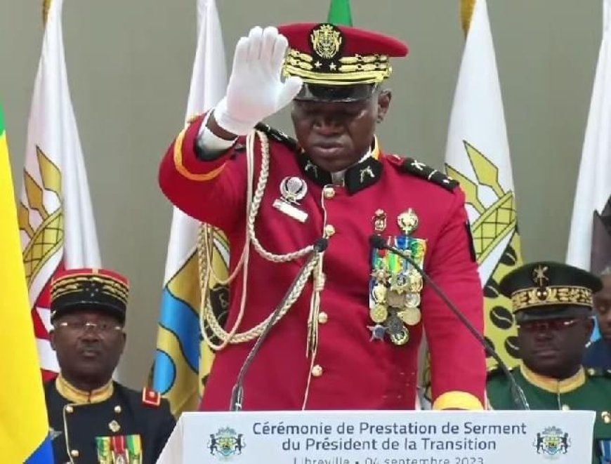 Coup d'État au Gabon : Le Général Brice Olingui prête serment en tant que président d'une «transition» dont il n’a pas fixé la durée