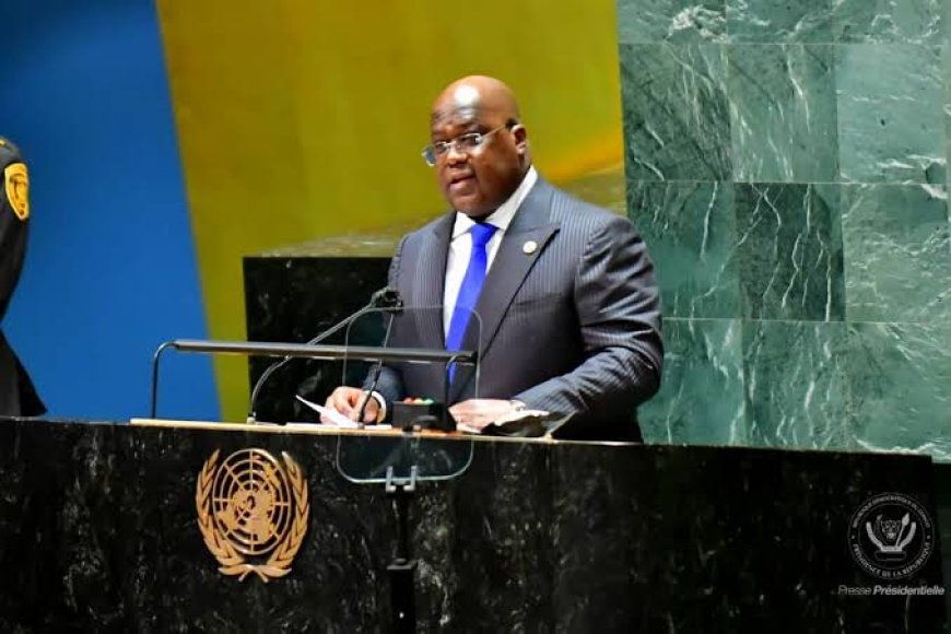 AG ya ONU :bwela Na USA, Félix Antoine tshisekedi ata bokila ba ngifula ya lukengelo na esti ya RDC