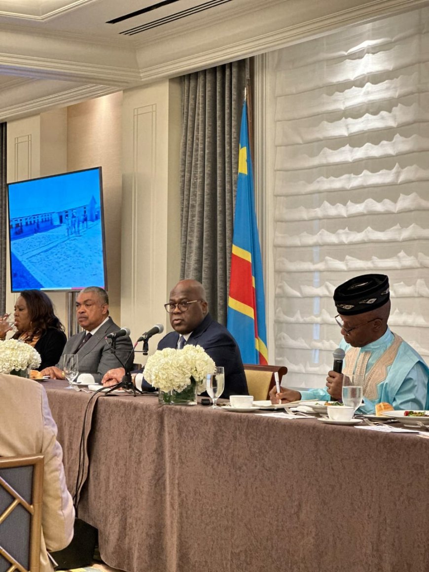 RDC : « Il n'y a jamais eu d'arrangement frauduleux entre moi et mon prédecesseur lors des élections de 2018 », Félix Tshisekedi devant la disapora africaine à New-York