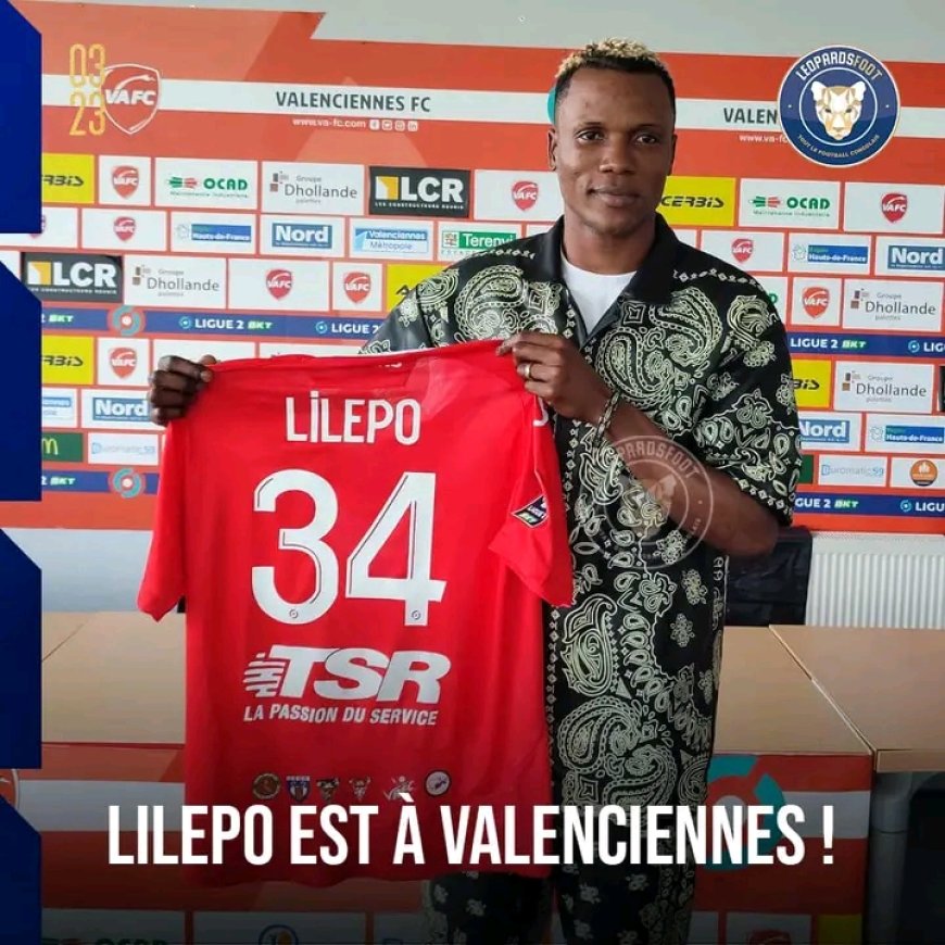 Football : L'ancien de Vclub, Glody Lilepo présenté officiellement à Valenciennes pour 3 saisons