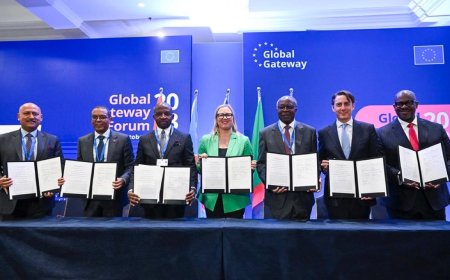 Le tandem UE- USA Zambie- RDC - Angola signe des protocoles d'accords pour le développement du corridor de Lobito