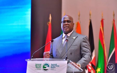 Sommet sur les trois bassins forestiers à Brazzaville : « La destruction du parc national de Virunga a été décidée à Kigali », Félix Tshisekedi 