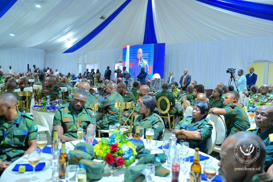 RDC : Félix Tshisekedi convie les FARDC à rester « toujours fidèles » à leur mission