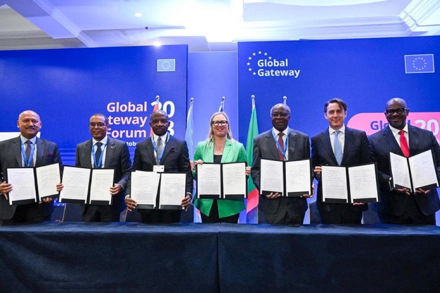 Le tandem UE- USA Zambie- RDC - Angola signe des protocoles d'accords pour le développement du corridor de Lobito