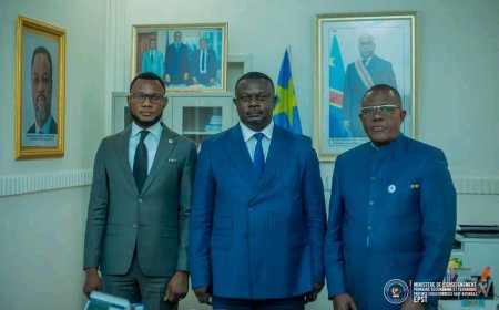 EPST : En séjour à Lubumbashi, un conseiller du ministre fait le suivi de la signature par le corps inspectoral de l'acte d'engagement aux évaluations certificatives