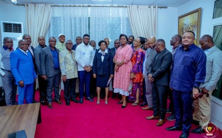 RDC : Sama Lukonde demande aux élus de l'espace Grand Katanga de descendre dans leurs bases respectives pour prêcher le vivre-ensemble