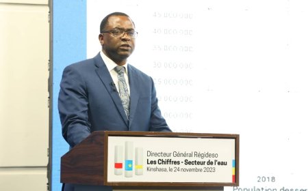 RDC : Plus de 36 millions de congolais ont accès en eau potable en 2023 (DG Regideso)